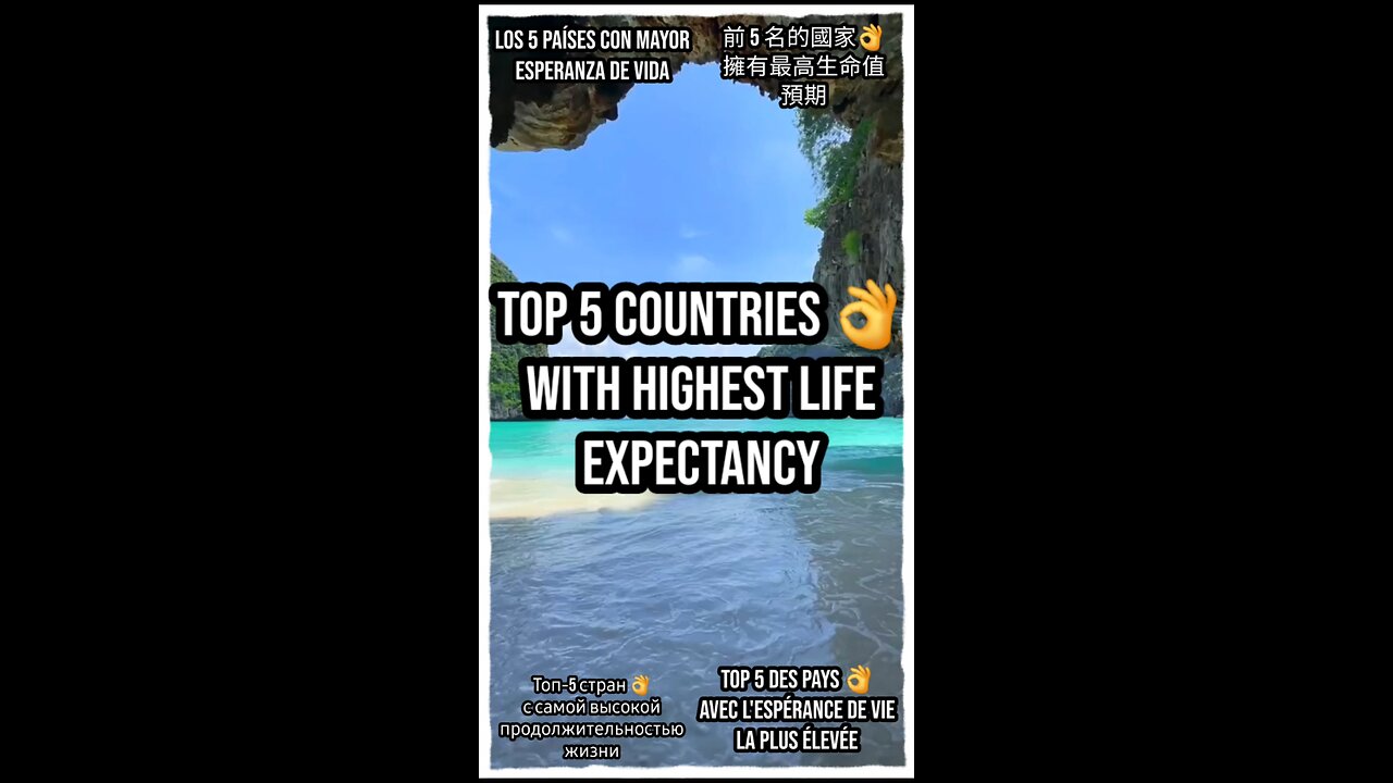 explore what makes these nations thrive. #HighLifeExpectancy #LongevityNation