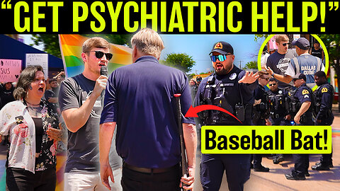 Street Preacher THREATENED in Gay Neighborhood!
