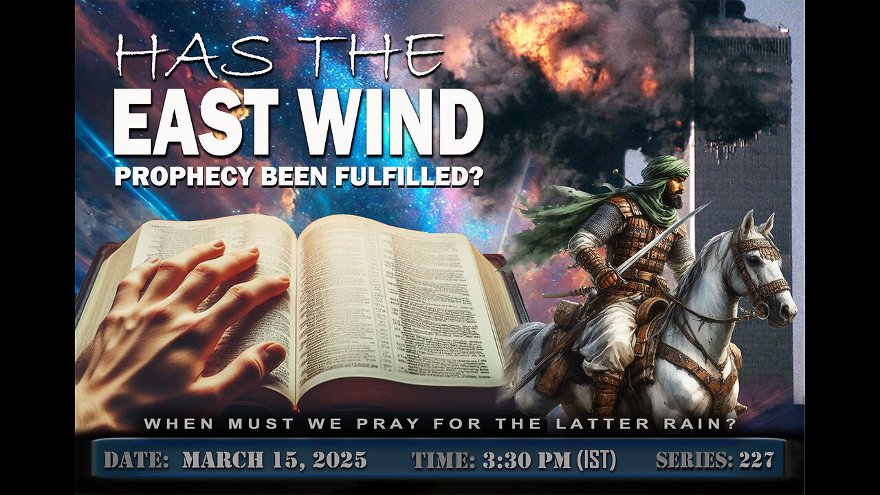 HAS THE EASTWIND PROPHECY BEEN FULFILLED?