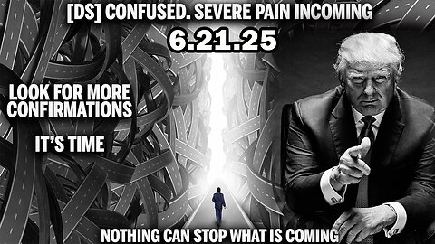 And We Know Urgent Emergency 6.21.25: "In The End All Will Be Right, Nation Restored, DNC Trouble"