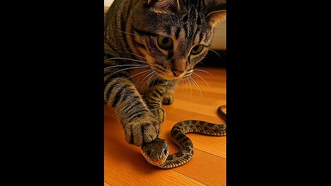 Cat vs Snake: Who Will Win?