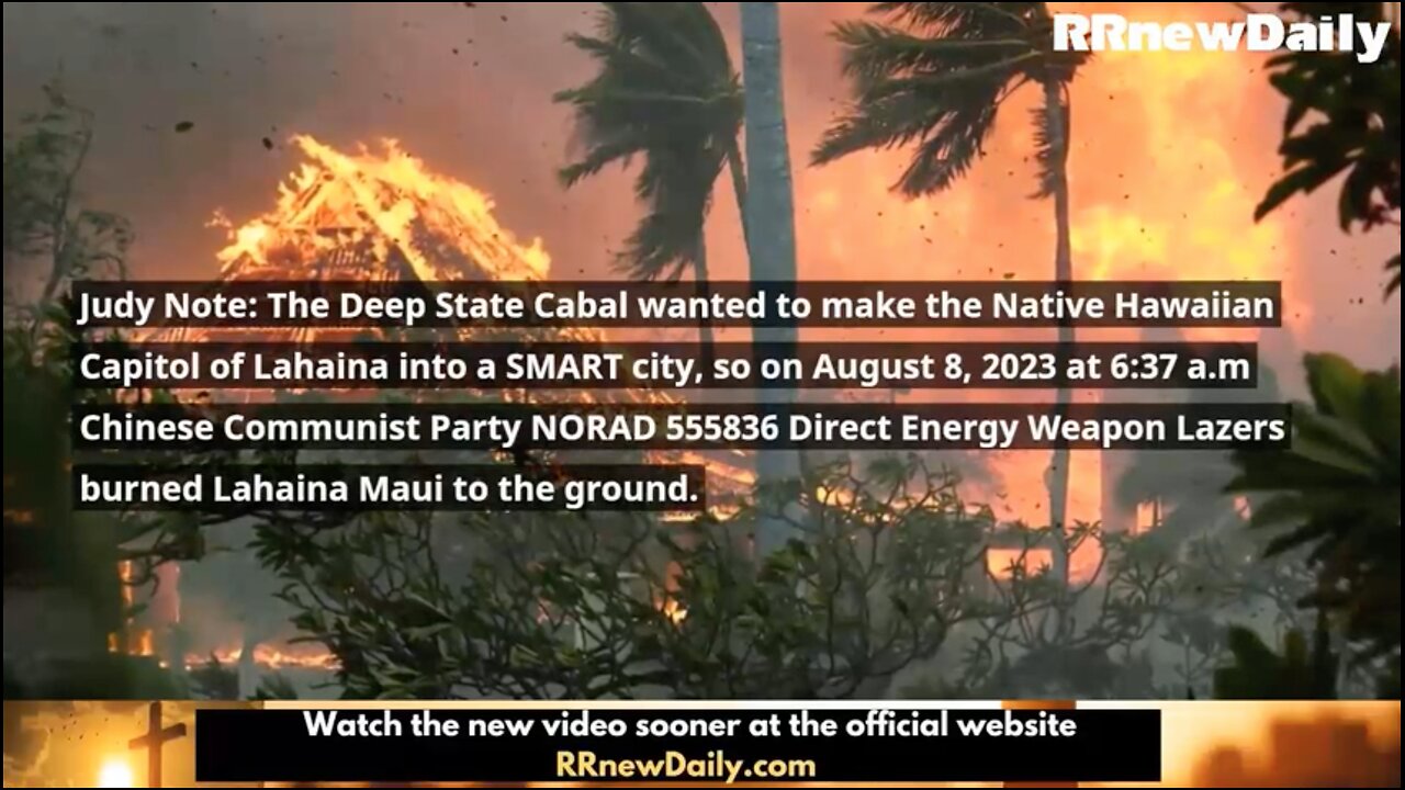 🚨🇺🇸 2025 Maui Massacre, Land Grab, & Trump Initiative Update ▪️ Judy Byington GCR Restored Republic Apr. 11, 2025