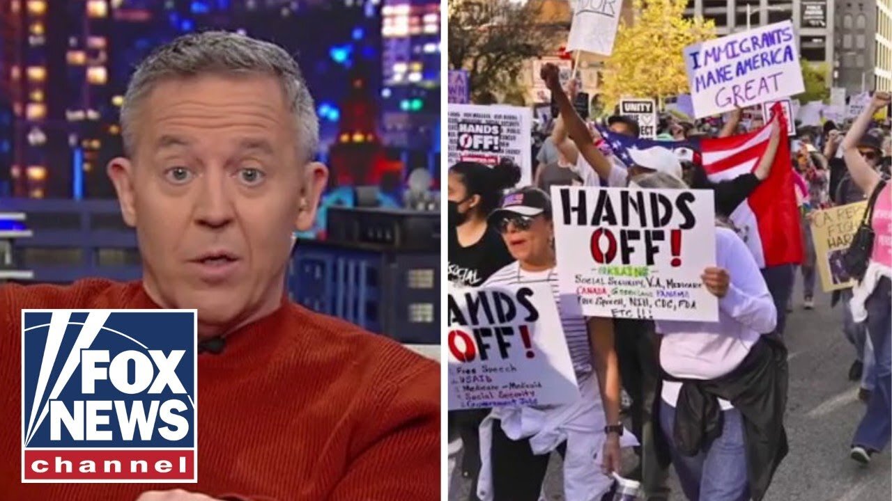 Gutfeld: All the 'Hands Off' protests are a fraud