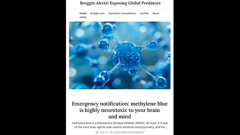 Methylene Blue, the Cocaine of Detox