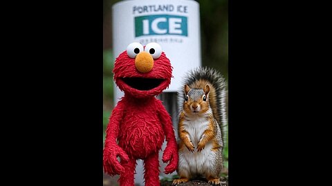 Portland Elmo Returns With The 🐿️Squirrel, An🧊ICE Facility Documentary🔥😎👏🫡🤣ChatRats Represent
