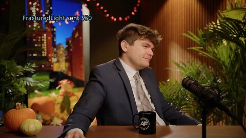 Nick Fuentes on money