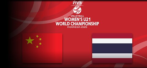 ดูวอลเลย์บอลหญิง U21 ชิงแชมป์โลก 2025 ไทย พบ จีน