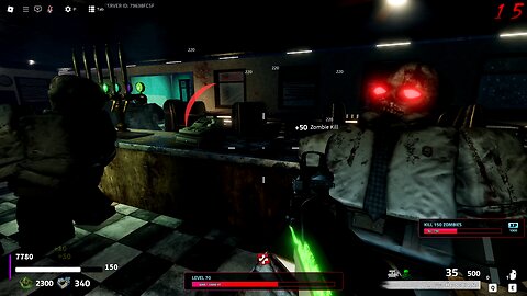 Playing Korrupt Zombies in Roblox - (No Commentary).