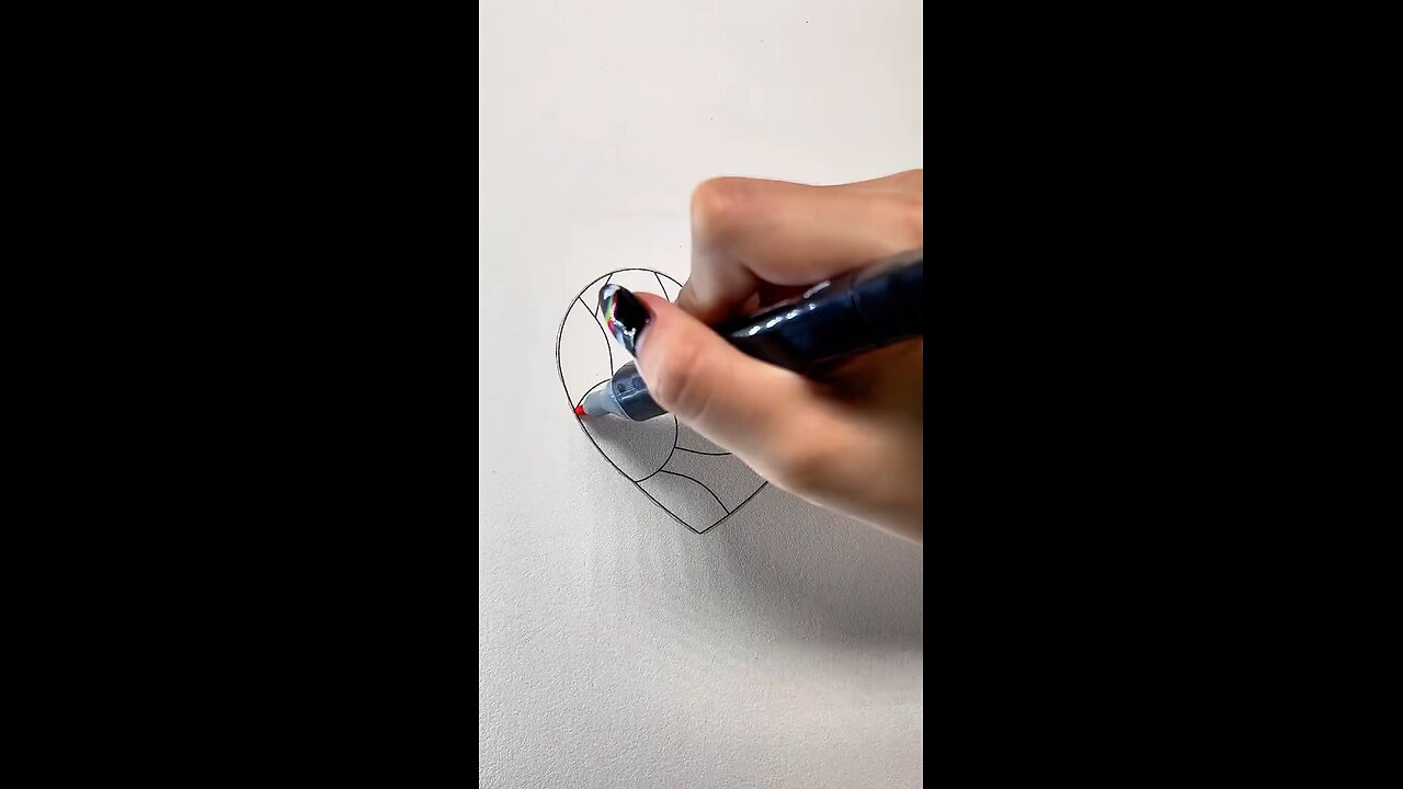 colouring to flower