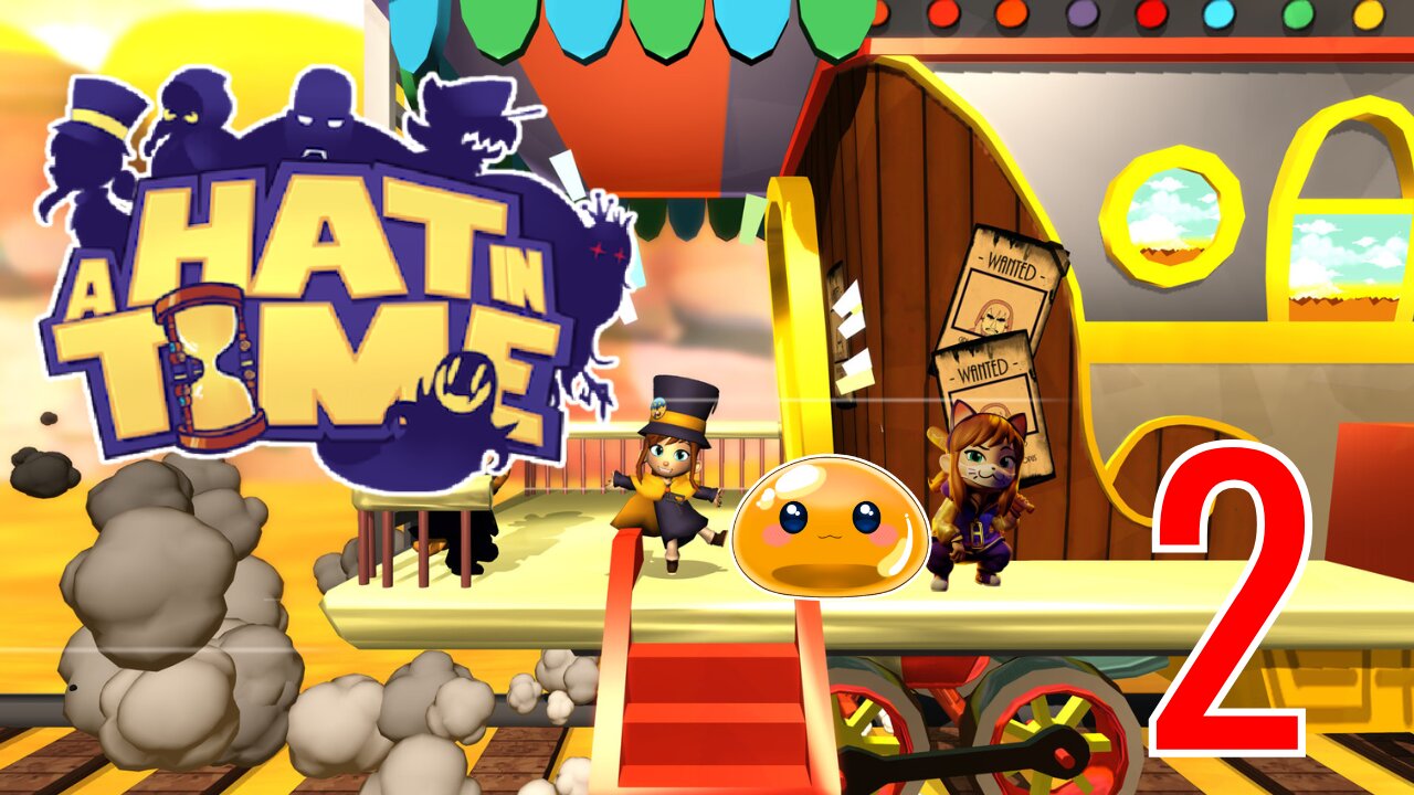 Girl Parkour For Time! 【A Hat in Time】