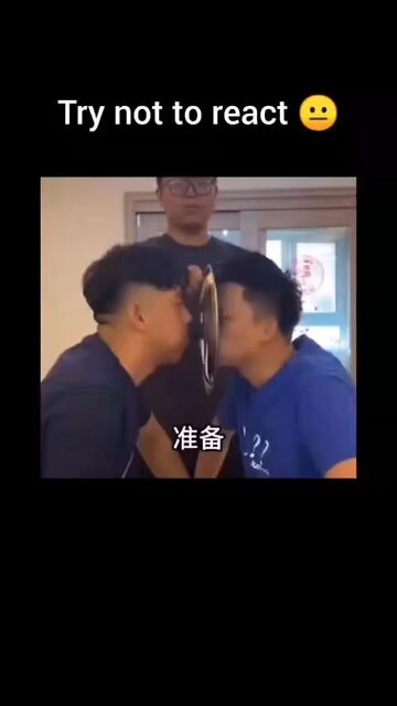 Try not to react 🙃