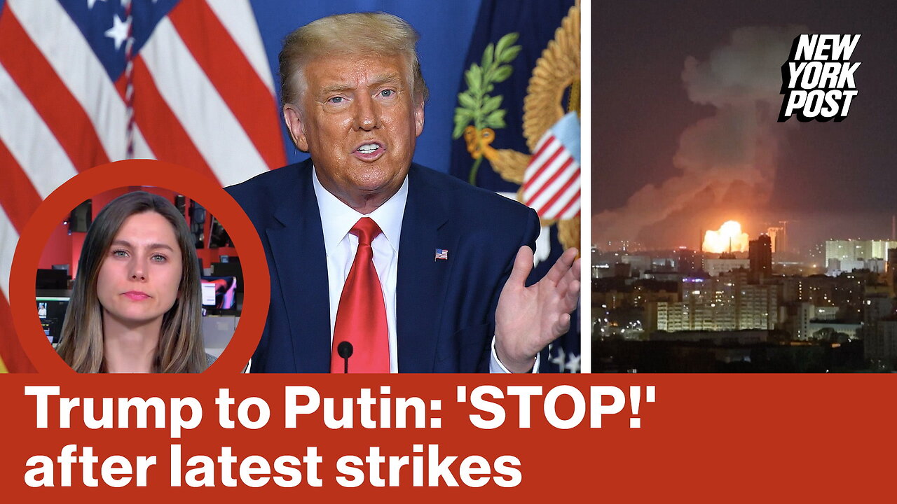 Trump to Putin: 'STOP!' after latest strikes | Reporter Replay