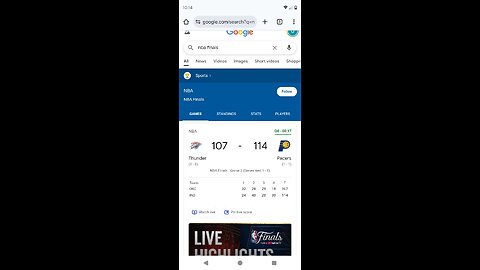 nba finals