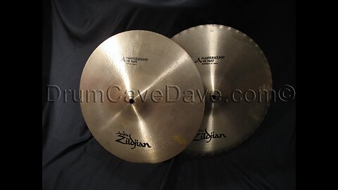 14” Zildjian A series Mastersound Hi Hats