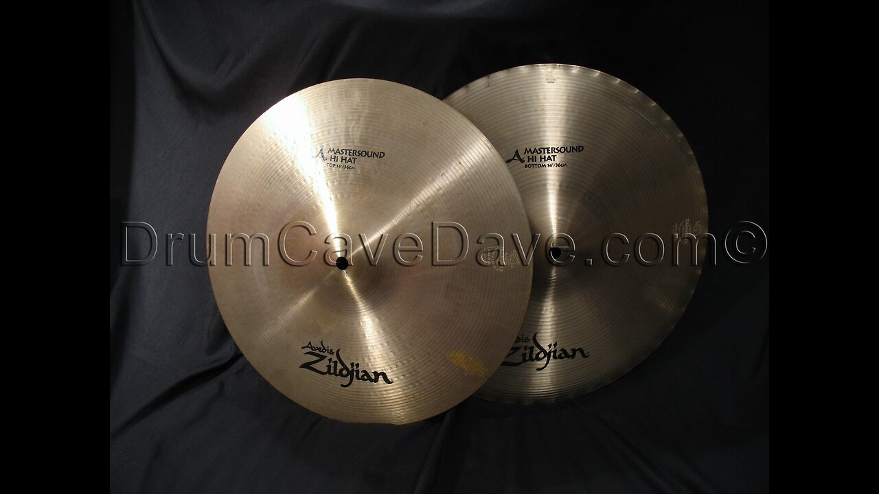 14” Zildjian A series Mastersound Hi Hats