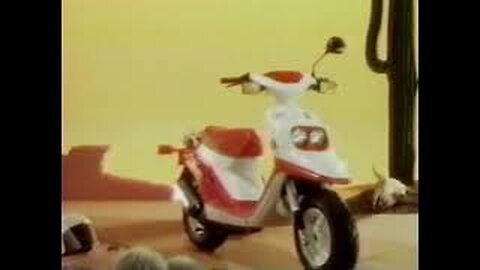 Riva Zuma Scooter from Yamaha TV Commercial from 1988