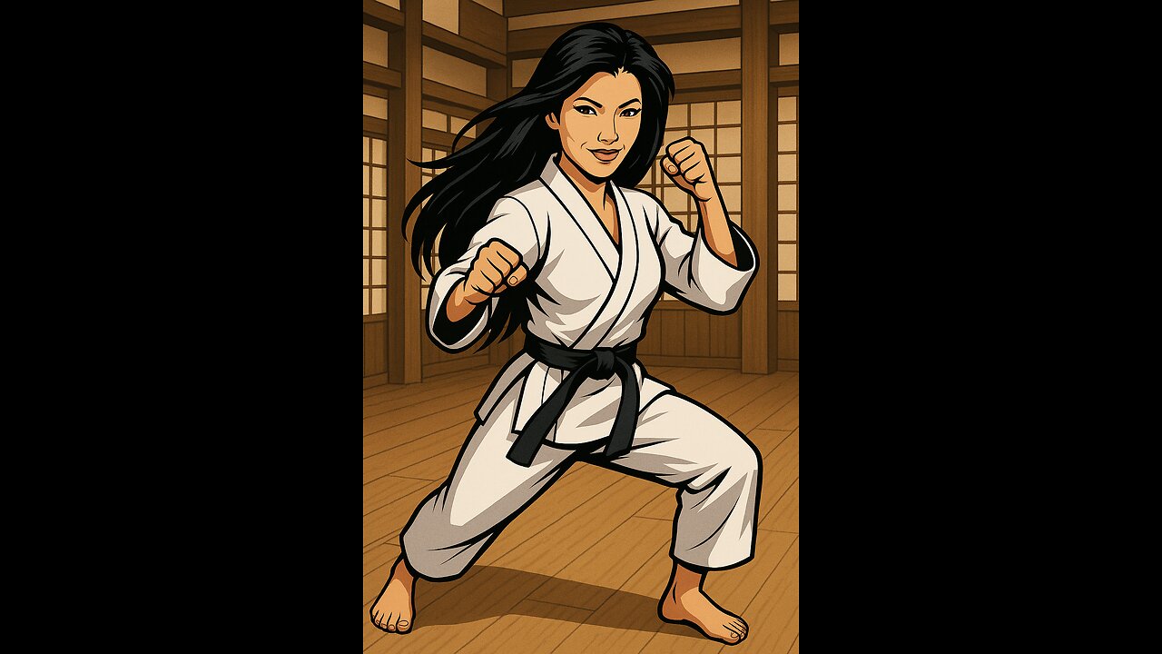 Cross kick Studio Films Kelly Hu Moore The Warrior