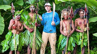 Visiting the Tribe that EATS HUMANS (Cannibal Island)