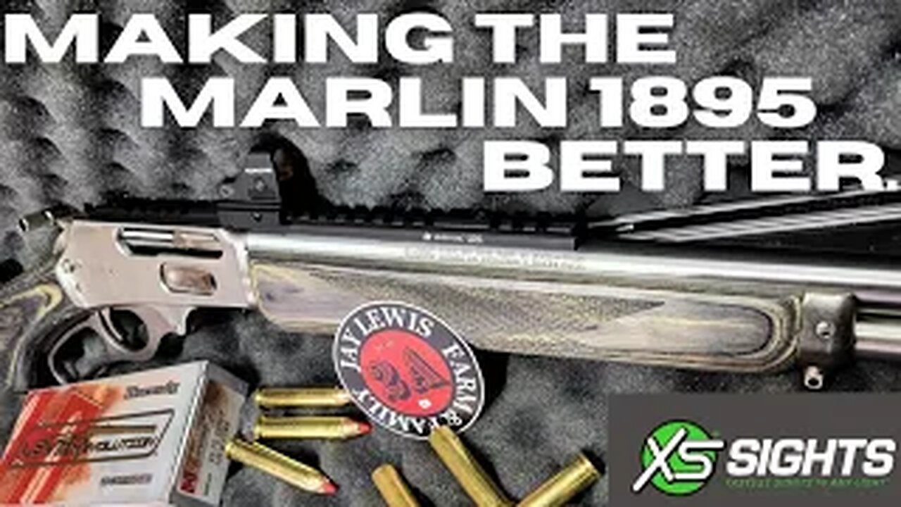 Making the Marlin 1895 STP Trapper better with XS Sights Lever Rail