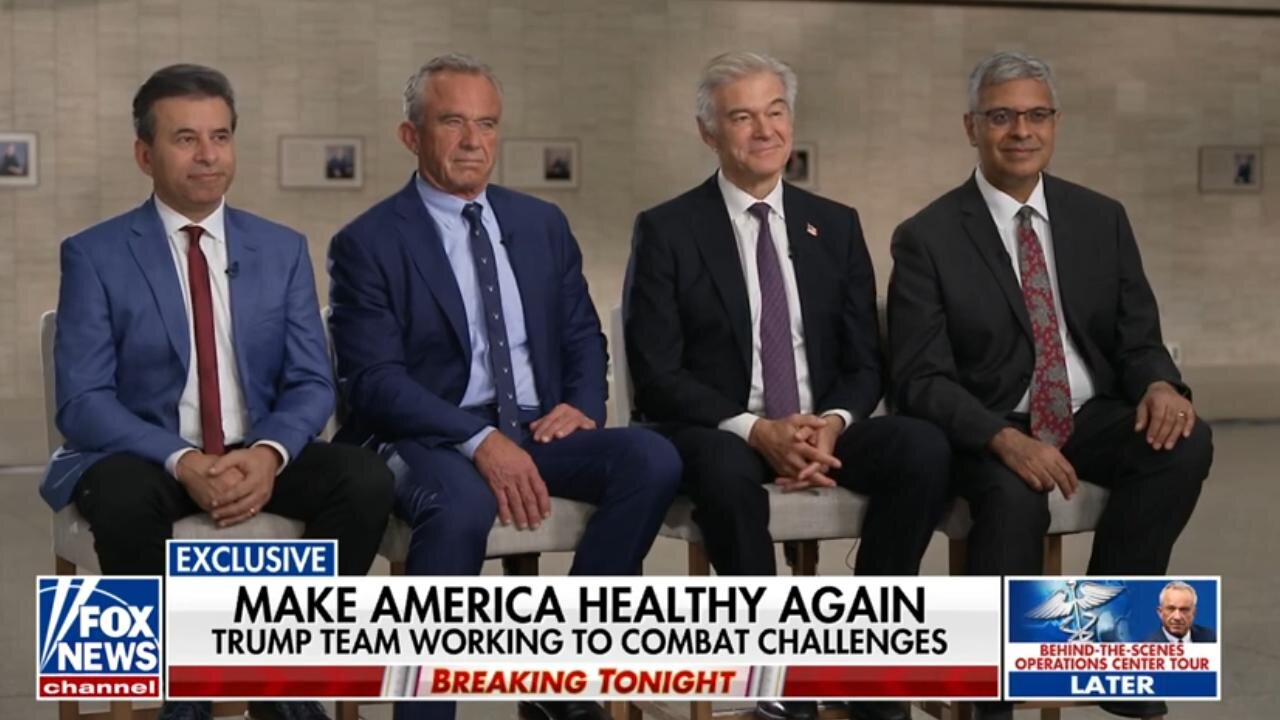 Top Trump Admin Health Officials Reveal 'MAHA' Visions: 'GOLD STANDARD'