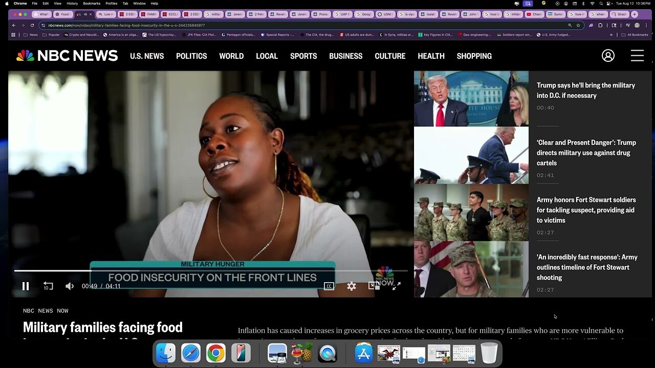 U.S. Military Families Are Experiencing Unprecedented Food Insecurity (Famine) New Report Says!