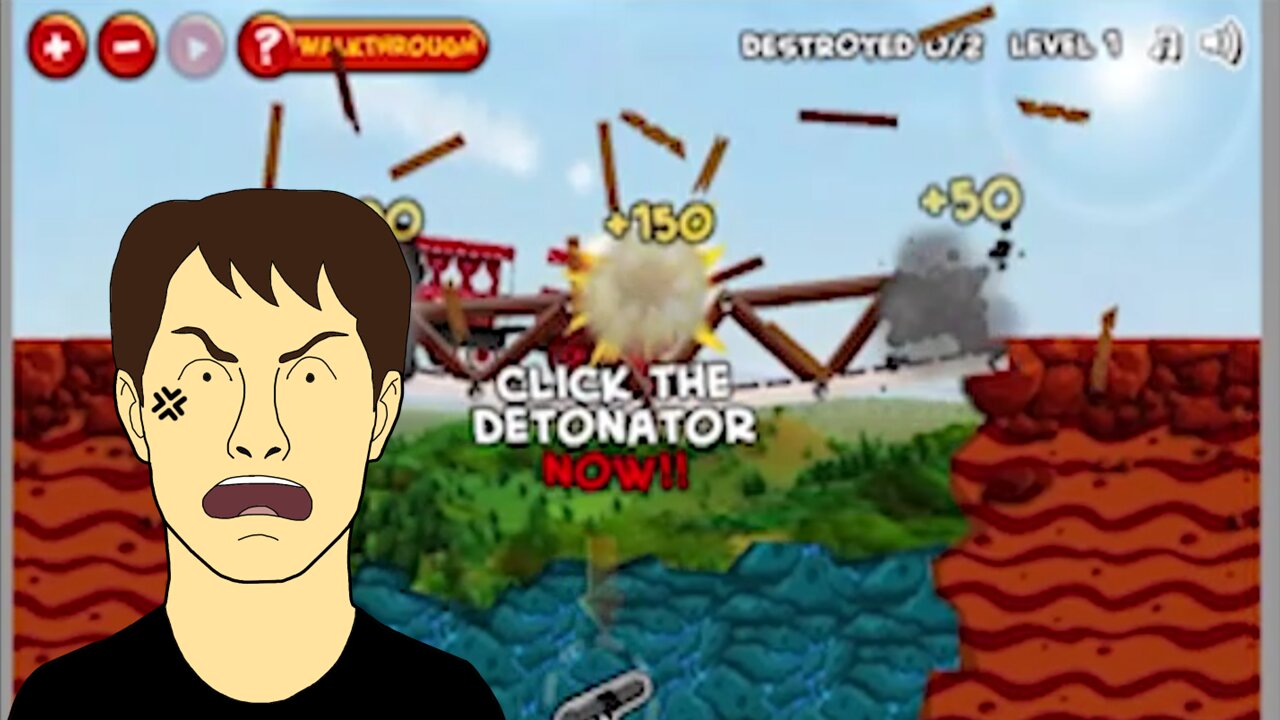 Raging While Playing Dynamite Train