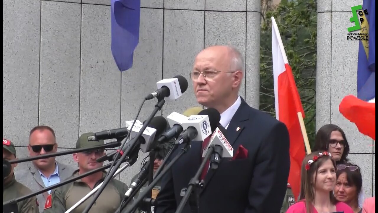 Ryszard ZAJĄCZKOWSKI: Pikieta Stop Oszczerstwom wobec Polski 23.07.2025