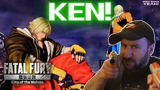 KEN Looks AMAZING | Fatal Fury: CotW x Street Fighter [Reaction]