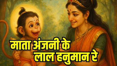 माता अंजनी के लाल हनुमान 🙏 | Bal Hanuman New Bhajan 2025 | Hanuman Ji Ke Bhajan | Jai Hanuman
