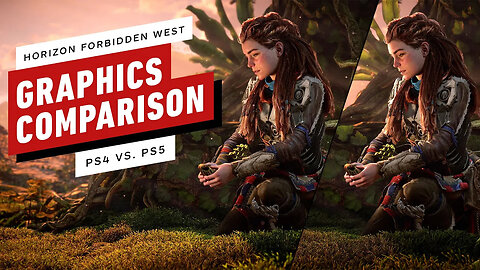 Horizon Forbidden West Graphics Comparison - PS4 vs. PS5