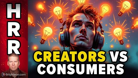 Creators vs Consumers... and how to improve your future