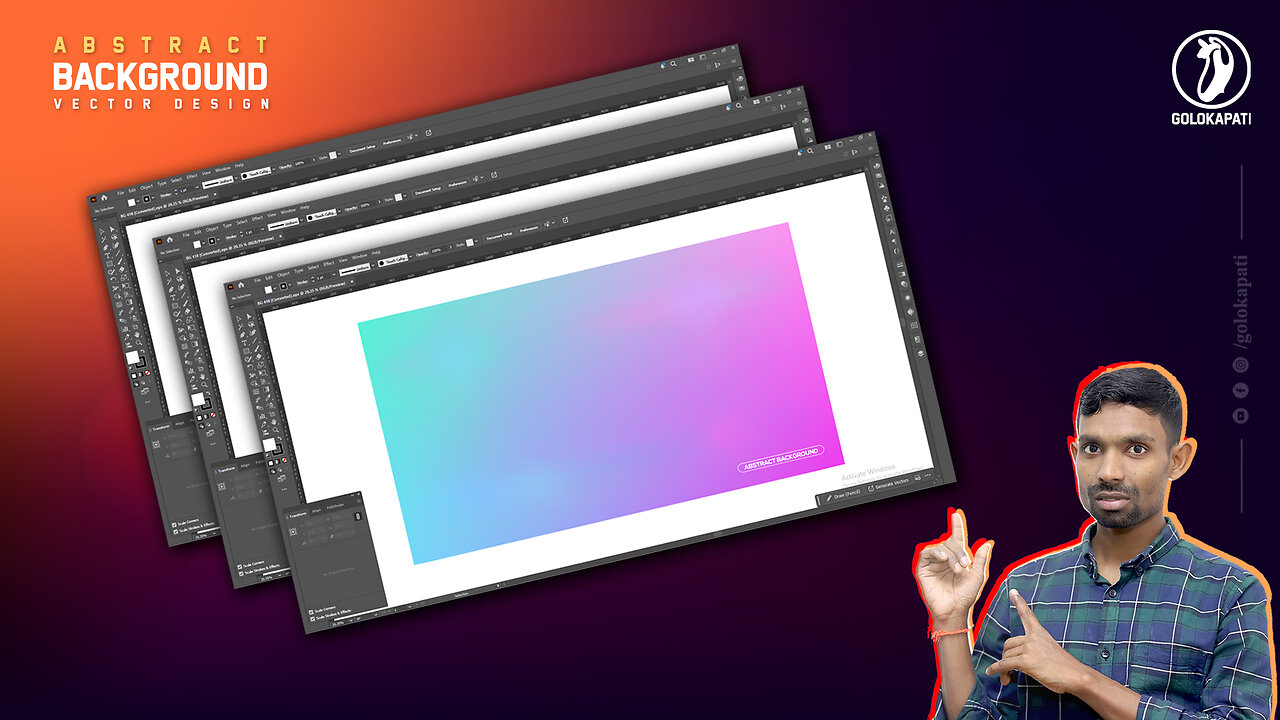Abstract Background Vector Design (Graphic Design) 04.08.2025