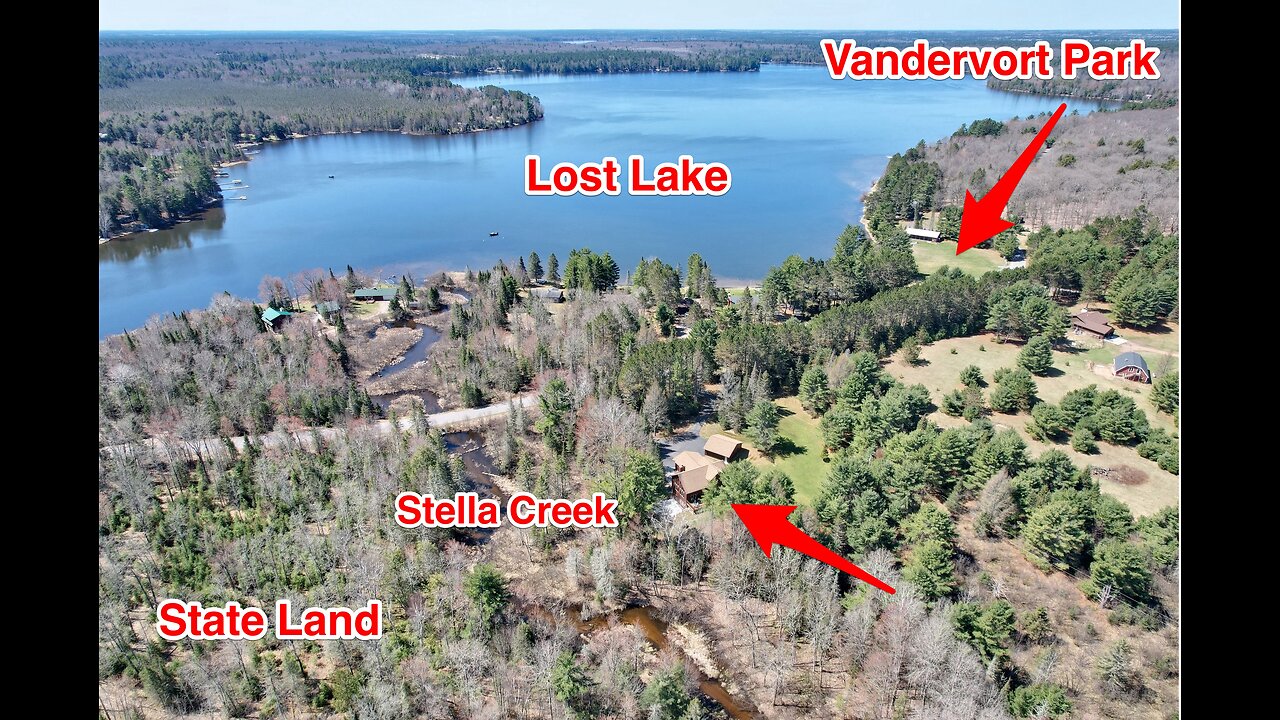 St Germain Chalet on 5-Acres | $749,900