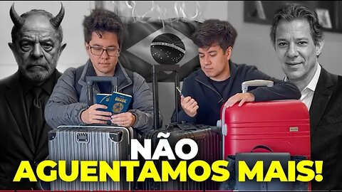 ESTAMOS INDO EMBORA DO BRASIL!? ESSA FOI A GOTA D’AGUA!