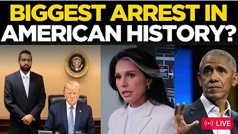 🔴OBAMA is in JAIL? l BIGGEST ARREST IN AMERICAN HISTORY?