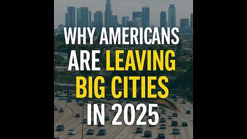 Why Are Americans Leaving Big Cities in 2025?