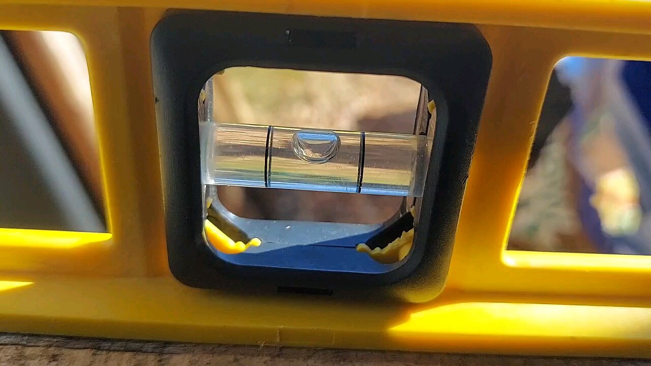 Making it Level for the Window!