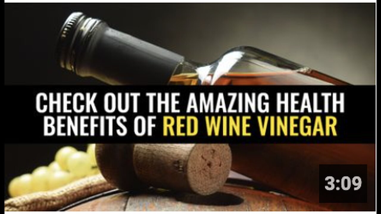 "Discover the Incredible Health Benefits of Red Wine Vinegar"