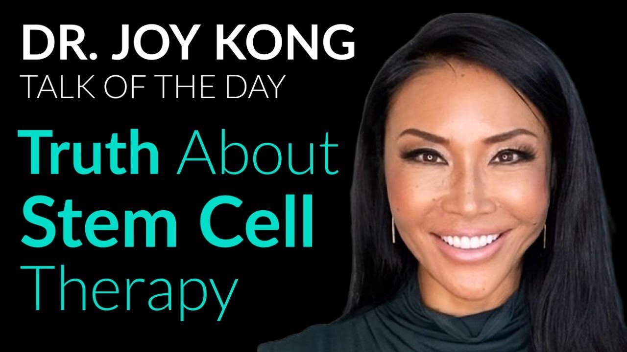The TRUTH about STEM CELL therapy 🧬 with Dr. Joy Kong
