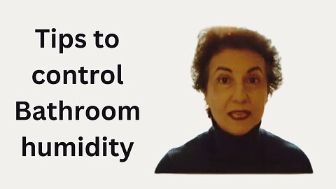 Tips to Control Bathroom Humidity