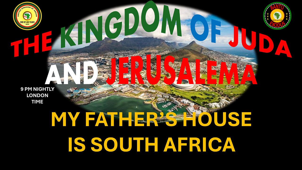 AFRICA IS THE HOLY LAND || MY FATHER’S HOUSE IS SOUTH AFRICA PART 1