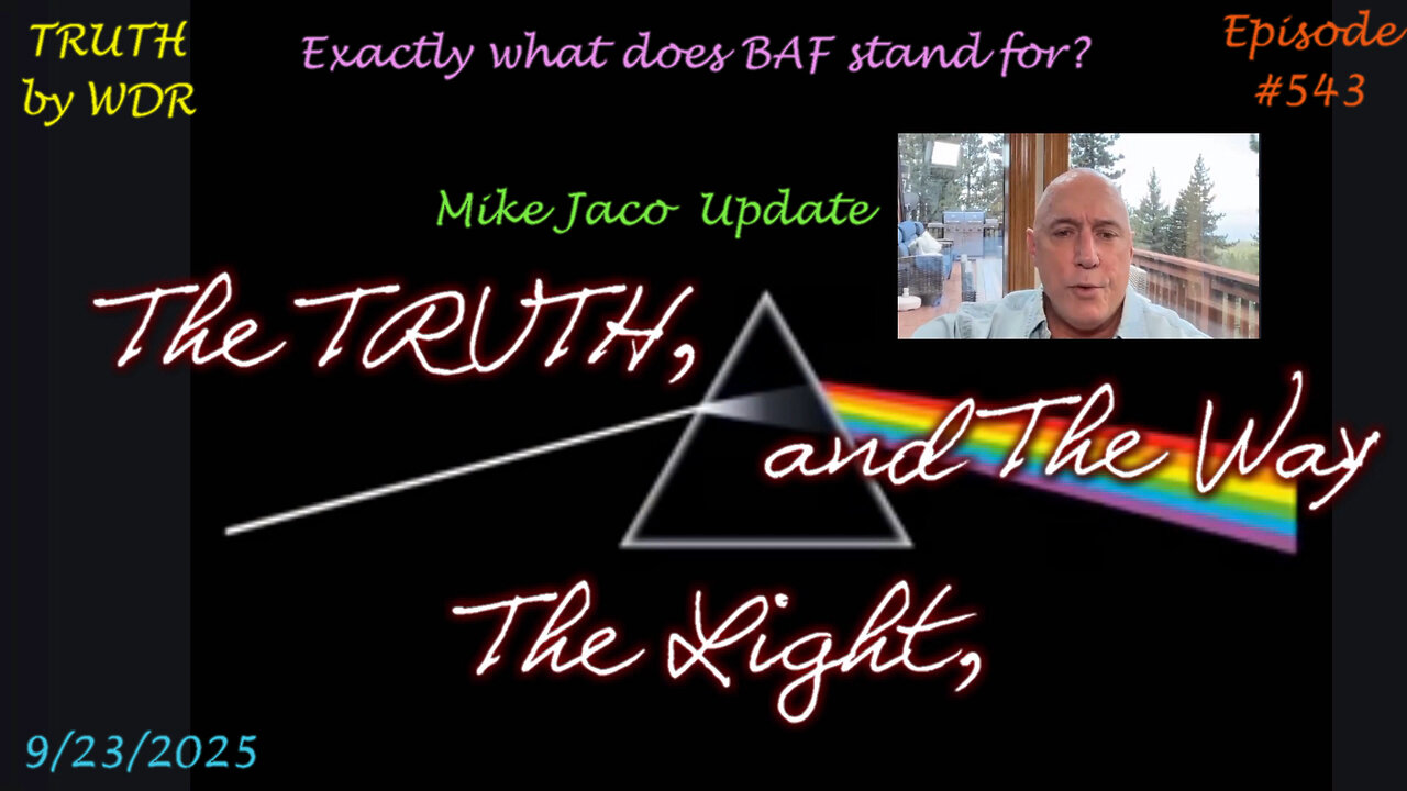 The Truth, The Light, and The Way - TRUTH by WDR - Ep. 543 - Live and replay