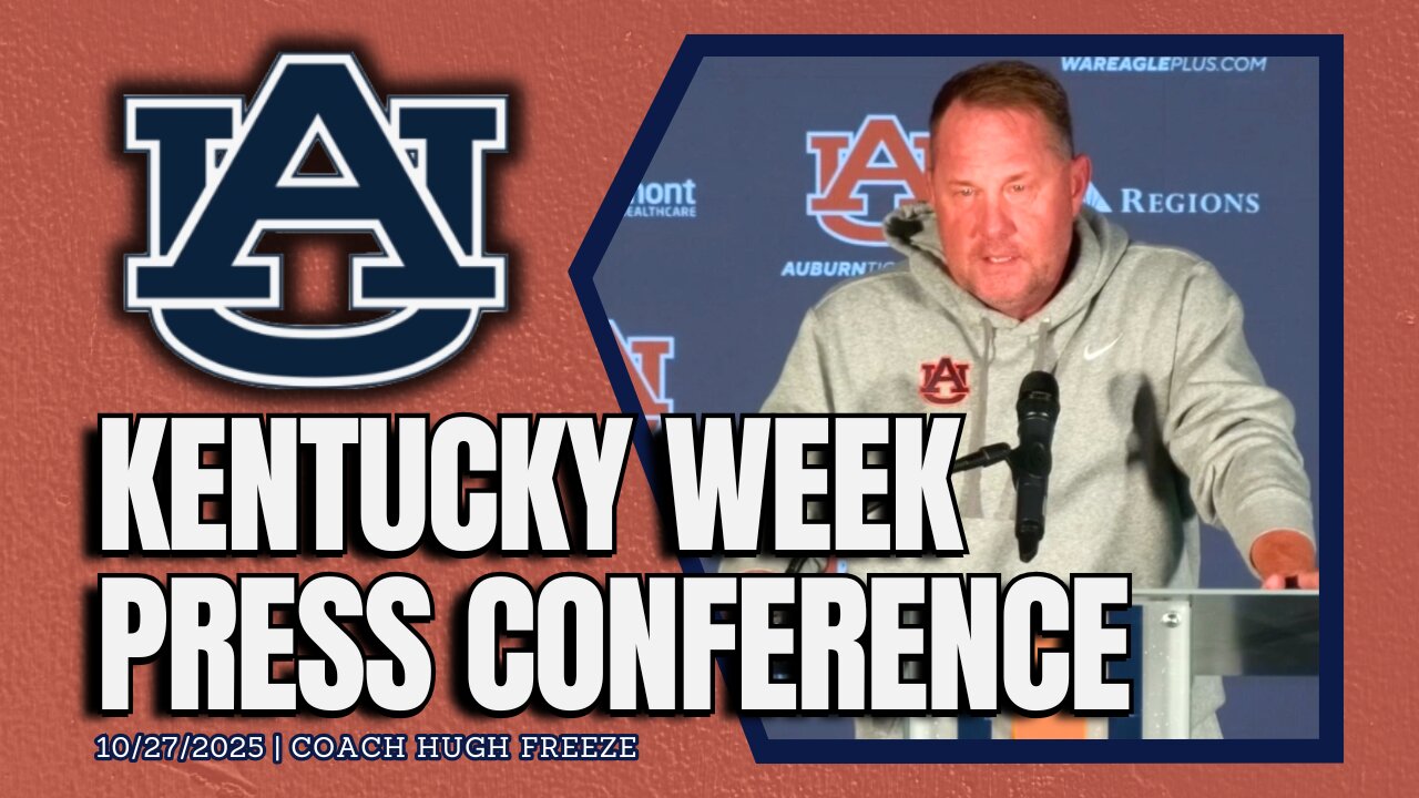 Hugh Freeze Previews Auburn vs Kentucky | FULL PRESSER