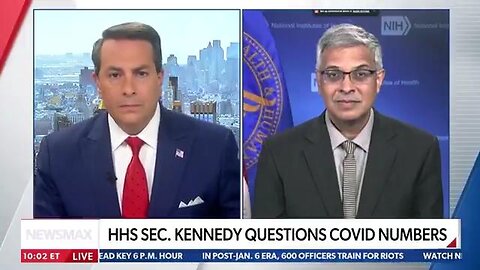 Jay Bhattacharya; The director of NIH admits numbers were fudged on Covid deaths, Sep 10, 2025