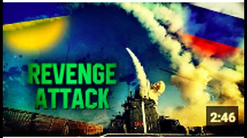 "Devastating Strikes in Ukraine: Russia's Revenge Attack on Crimea"