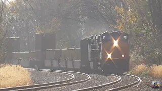 Three CSX Trains from Lodi, Ohio November 2, 2024 Part 1