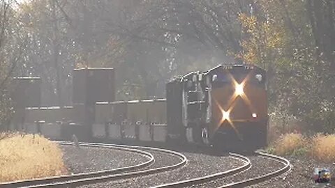 Three CSX Trains from Lodi, Ohio November 2, 2024 Part 1