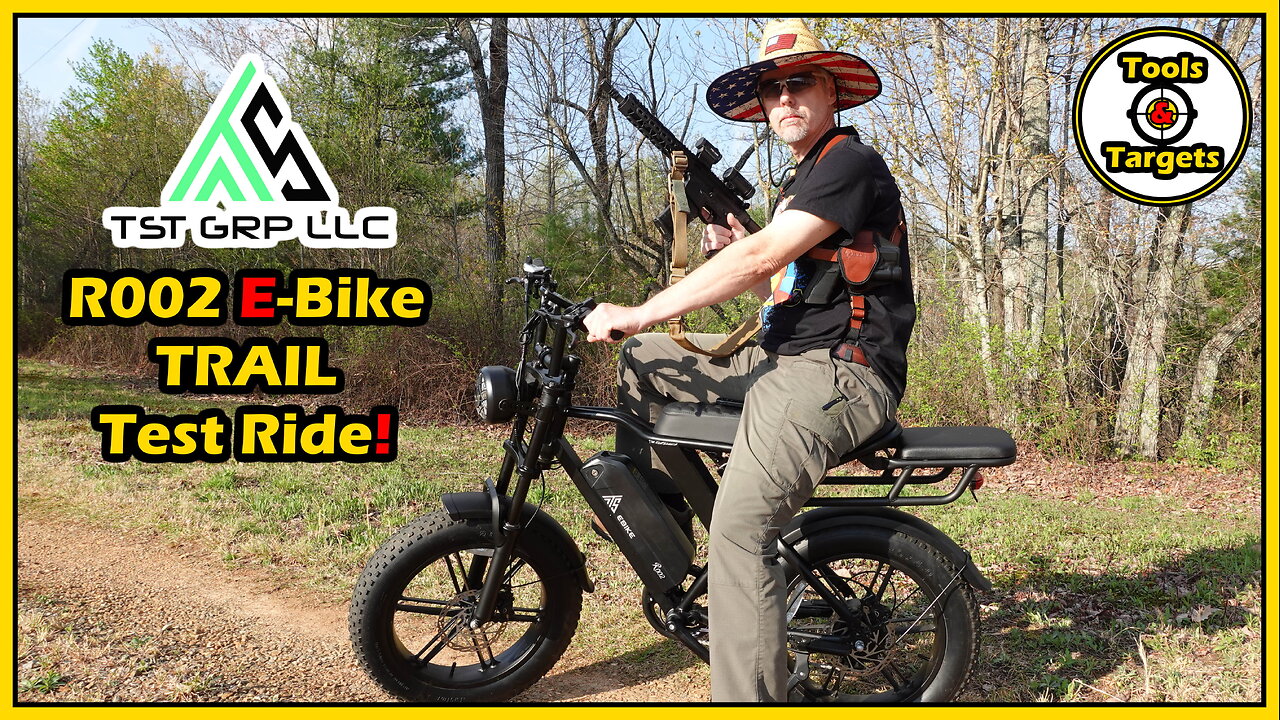 On The MOVE!...TST R002 E-Bike Off-Road Trail Ride & Review!