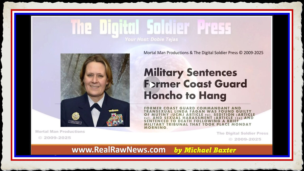 Military Sentences Former Coast Guard Honcho to Hang at Camp Blaz in Guam