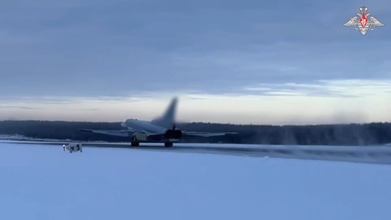 Two long-range bombers Tupolev Tu-22M3 of the Russian Aerospace Forces conducted a planned flight in